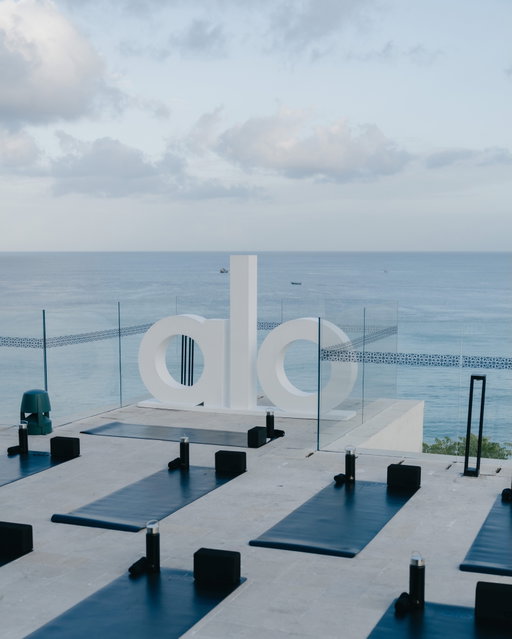 Salt air and sun salutations. A day of wellness in Bali.