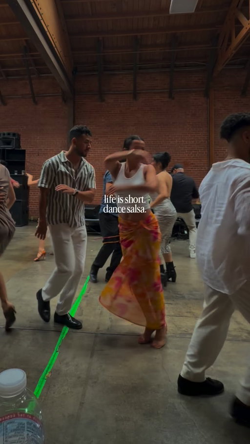 dance is >

📍 @salsamba.la | next one: August 22nd 💃🏽

salsa dancing. dance therapy. salsa romantica.