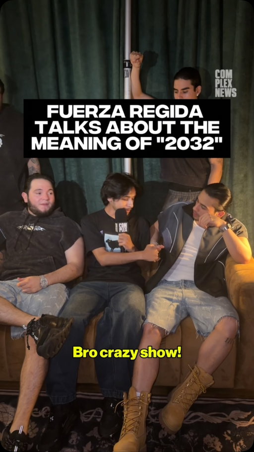 Fuerza Regida shut DOWN New York City at their Citi Field show, but what is the meaning behind “2032”? 🤔

Complex News’ @antoniojohri caught up with @fuerzaregida post-show in NYC last weekend. Don’t miss their ‘This Is Our Dream’ stadium tour running until November.