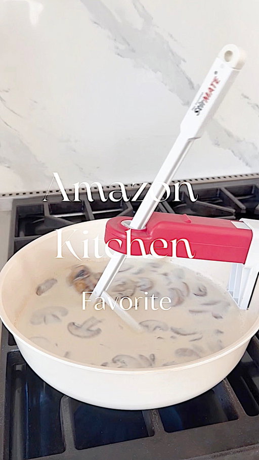 Comment “STIRRER” to shop 🤍

This stirrer is adjustable length, height and speed-wise, and does a great job stirring soups and sauces. No need to hover over the stove anymore while cooking! 

#amazonkitchen #amazonhome #souplover #cookinglover #stirring @amazon