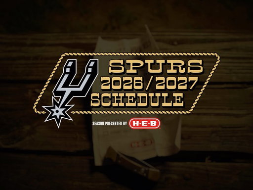 Saddle up San Antonio! It’s time to get to work 🤠

Introducing our 2026-27 season schedule 🗓️