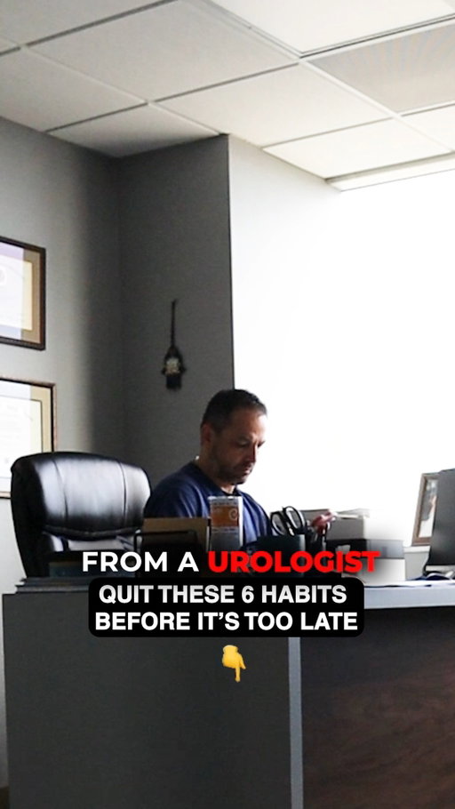 🛑 6 Habits a Urologist Begs You to Quit Now!
Unknowingly damaging your prostate or bladder health? A board-certified urologist breaks down the 6 everyday habits you need to drop immediately to protect your urinary system and maintain long-term prostate vitality 🩺⚡️

1. Holding Your Urine Too Long 🚽 Stretching the bladder wall repeatedly can weaken bladder muscles and lead to incomplete emptying or urinary retention.

2. Not Drinking Enough Water 💧 Chronic mild dehydration concentrates urine, irritating the bladder lining and increasing the risk of kidney stones.

3. Overusing Artificial Sweeteners 🥤 Certain synthetic sugar substitutes can act as direct bladder irritants, triggering frequent or urgent bathroom trips.

4. Ignoring Early Warning Signs ⚠️ Brushing off weak stream, frequent nighttime urination, or urgency as "just getting older" instead of addressing prostate health early.

5. Sitting for Long Uninterrupted Hours 🪑 Prolonged sitting increases pelvic pressure and reduces blood circulation to essential urologic tissues.

6. Skipping Key Prostate Nutrients 🎃vNeglecting essential micronutrients like zinc, selenium, and saw palmetto that actively support healthy prostate size and urinary flow.

🛡️ Protect Your Prostate & Urinary Flow Every Day!
Step 1: Quit bad habits. Step 2: give your urinary system physician-formulated daily support for total peace of mind.

👉 Support your prostate health with doctor-backed formulas!

🔗 Click 1md.org to shop 1MD Nutrition! 🔗

#ProstateHealth #Urology #1MDNutrition #MenHealth #UrinaryHealth