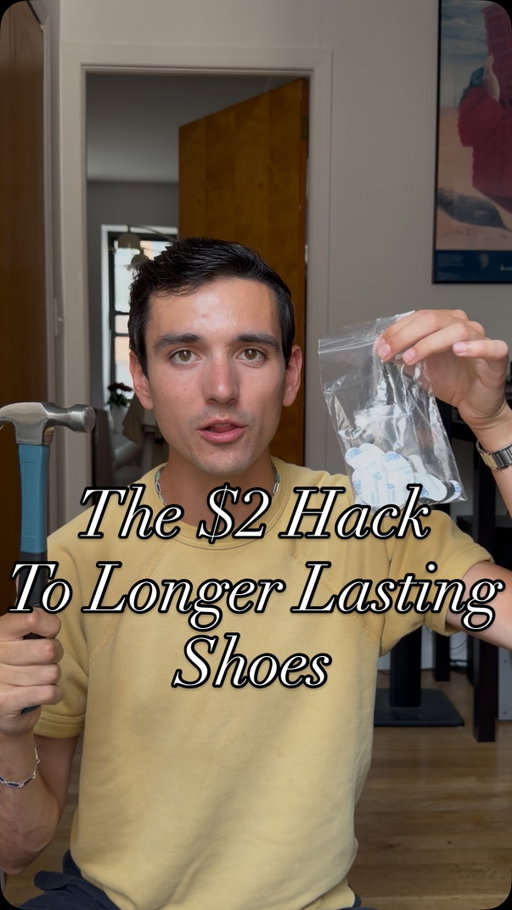 Heel taps are one of the easiest and cheapest forms of shoe care! Make your high quality shoes last even longer 

#shoes #shoecare #fashion #mensshoes #qualityshoes