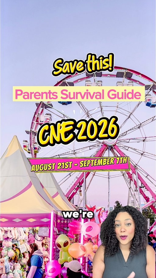 Parents, your CNE Survival Guide is BACK for 2026! 🎡✨*AD

If you’re bringing the kids to The Ex this year, here’s your game plan:

🎟️ Save up to 35% on tickets when you buy online until August 20th 

🧒 Kids ages 5-13 can get a FREE Kids’ Pass until August 20th
👶 Kids 4 and under are always free

And here’s what you don’t want to miss:

🌲 NEW Enchanted Forest in Kids’ World - where kids can meet magical characters, complete quests, solve challenges, and become part of the adventure!

🎭 NEW Kids’ World shows featuring:

🎪 TROLLS: Poppy’s Trollific Dance Party - daily from August 30 to September 7 on the Kids’ World Stage at 12 PM and 5 PM. Stick around after each show for a special meet-and-greet with Poppy at 12:40 PM and 5:40 PM! 

🐱 Gabby’s Dollhouse: Fairylandia Tea Party - daily from August 30 to September 7 on the Kids’ World Stage at 2:30 PM, followed by a meet-and-greet at 3:10 PM!

🐶 PAW Patrol: King for a Day! Story Time - daily from August 21 to August 29 on the Kids’ World Stage at 12 PM, 2:30 PM and 5 PM. Meet-and-greet opportunities follow each show at 12:40 PM, 3:10 PM and 5:40 PM! 

🎪K-Pop Tribute Cirque Show - live on the Kids’ World Stage daily from August 21 to August 29 at 4 PM and 6:30 PM.

🎠 Kiddie Midway - kid-friendly rides and big smiles for your little adventurers

🐐 CNE Farm - the perfect family pit stop to cool down, meet real animals, enjoy hands-on activities and get creative with crafts

🐶 SuperDogs: Fairy Tails - an all-new show bringing classic fairytales to life with amazing tricks and adorable pups

⏰ SuperDogs show times: Monday-Thursday at 2 PM, 4:30 PM & 6:30 PM; Friday-Sunday at 12 PM, 2 PM, 4:30 PM & 6:30 PM

💡 Parent tip: Enter through the Dufferin Gates! Kids’ World, the Kiddie Midway and CNE Farm are all close together, making it easier to fit more fun into your day.

Save this for your CNE day and I’ll see you at The Ex! 🎉

#letsgototheex #cne2026 #canadiannationalexhibition