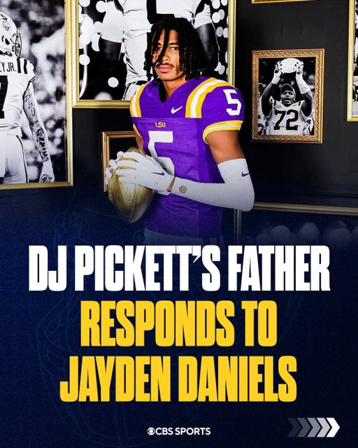 “This right here makes us want to wear the number (5) more.” — DJ Pickett’s father Damien Pickett Sr. on Jayden Daniels’ cease and desist letter 

(via Nola.com / The Advocate)
