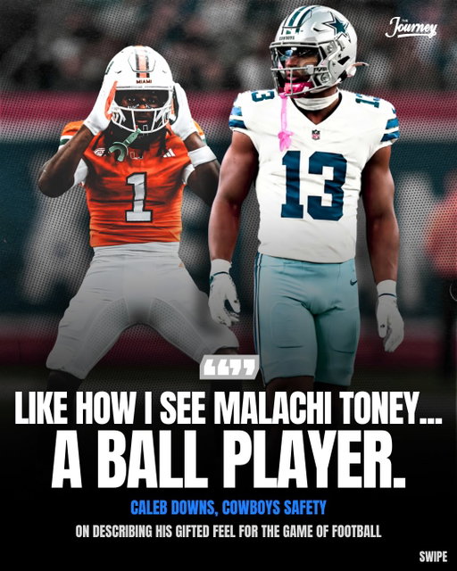 BALL PLAYER: Point blank, can play football .it ain’t about the size, speed, or measurables 💯

Caleb Downs is as gifted a ballplayer as you’ll find — just a natural feel for the game & dope that he sees Mali the same way 🫡

Interview by Darien Rencher
