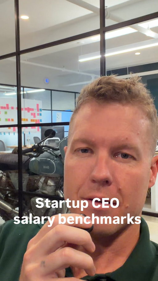 Comment “CEO” and I’ll dm you a link with the report. 

The CEO Compensation Report..benchmarks for how much startup CEOs doing between $5 million and $250 million in revenue are paying themselves.

Get it!