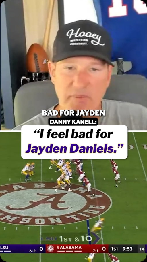 Danny Kanell weighs in on the Jayden Daniels situation.
