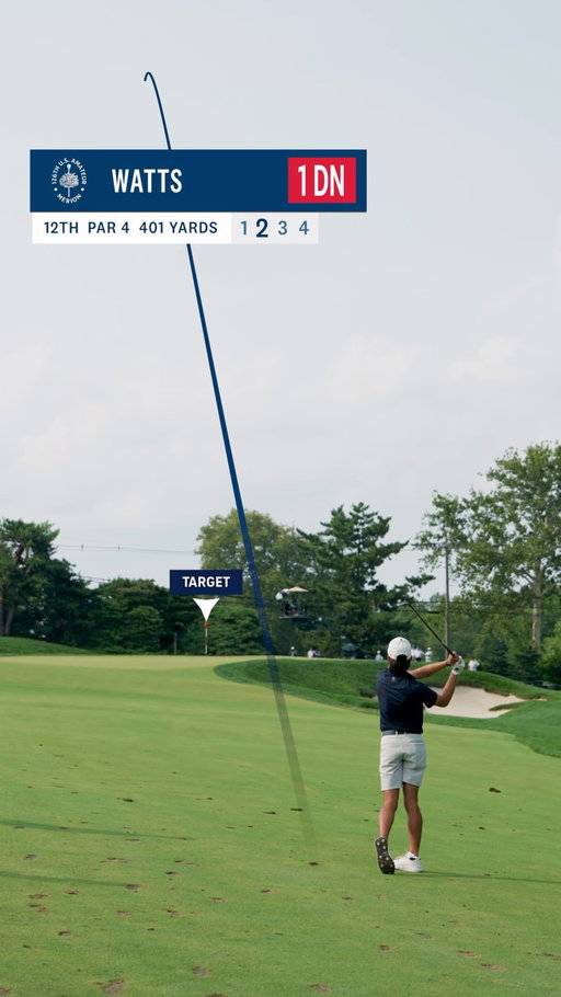 Shot for shot with Tyler Watts and Jay Leng Jr. in the Round of 16 at Merion.