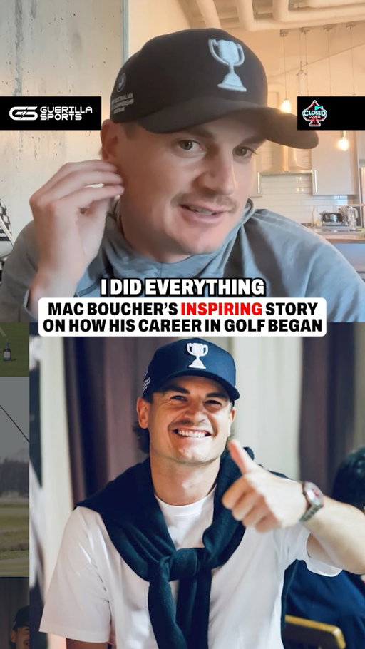 Making the best out of a tough situation: a golf-ball size brain cyst turned out to be one of the reasons @macbouchergolf picked up clubs for the first time…incredible story⛳️❤️

#golf #golfstory #golfinstagram #golfcanada #golfswing