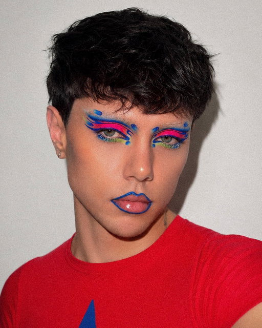 im gonna start posting videos i swear ☝️

face ˚₊‧꒰ა ☆ ໒꒱ ‧₊˚
@danessamyricksbeauty yummy skin serum foundation
@tower28beauty swipe serum concealer
@makeupbymario softsculpt transforming skin enhancer
@halfmagicbeauty cheek fluff in sexual flushtration
@onesize ultimate blurring setting powder
@halfmagicbeauty light trap in enter the glow

eyes 𐙚⋆°.
@aboutfacebeauty matte fluid eye paint in blue monday + scream of consciousness + incoming
@halfmagicbeauty chromaddiction matte eye paint + liner in spirituality complex
@halfmagicbeauty sparklestik eye crayon in frostiwinkle
@halfmagicbeauty eyelectric extreme lengthening mascara in indigorgeous
@danessamyricksbeauty colorfix for the little green + blue details 🌀

lips ⋆౨ৎ˚⟡˖ ࣪
@aboutfacebeauty matte fluid eye paint in blue monday for the graphic blue liner
@rhode peptide lip shape in press
@fentybeauty gloss bomb universal lip luminizer in fenty glow

cr: @persamua 🌀🦋💗