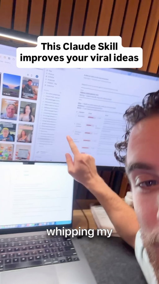 Comment “Idea” to get the free Claude Skill.

Day 2 of the 100 day AI Creator School