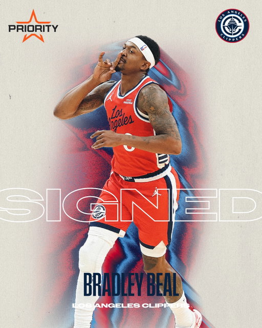 Back in LA 🚢

@bradbeal3 is signing with the @laclippers.