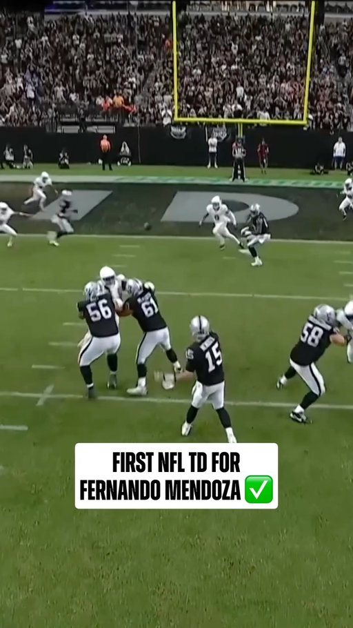 First of many for Fernando Mendoza 🤝

Stream on @nflplus