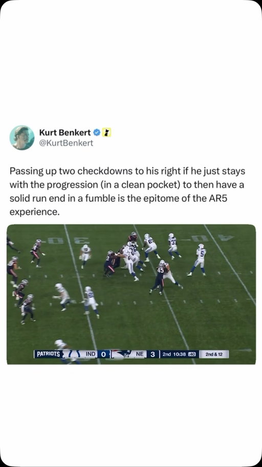 AR5 experience 😅😭
#nfl #football #colts #live