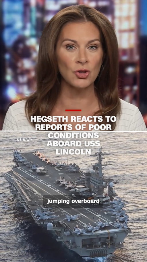 Secretary of Defense Pete Hegseth said that conditions on the USS Abraham Lincoln had been "completely misrepresented" while talking to reporters on a trip to Central America, though he did not specify his concerns with the reporting. CNN's Erin Burnett explains.