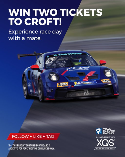 We’re giving away a pair of tickets to the Croft
race! 

Follow @XQS_UK, like this post and tag a friend
you’d like to take with you to Croft on the 5 – 6
September for your chance to win. 

One lucky winner will be chosen at random on
the 31st August.