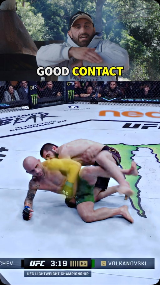 So many tiny details in fights like this that go unnoticed, I love this stuff