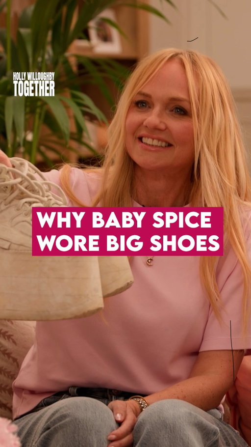 The story behind Baby Spice’s iconic platforms 👟 @emmaleebunton reveals why she wore them and even brought the originals into the studio for @hollywilloughby to see 💖

Watch the full episode on YouTube now!