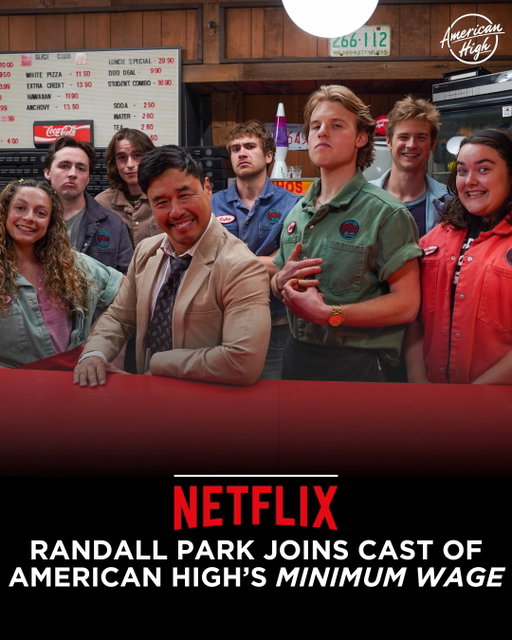 The boss is here… Randall Park joins the cast of Minimum Wage as Mr. Sylvester! 🍕📺

#MinimumWage #AmericanHigh #NetflixComedy #NewSeries #comedy