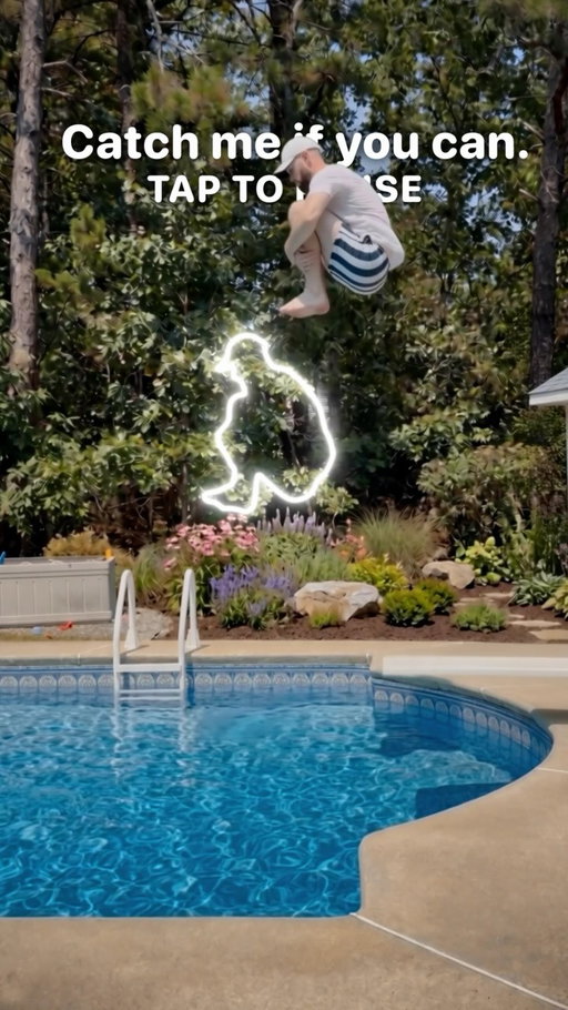 Catch the cannonball 💦⏸️