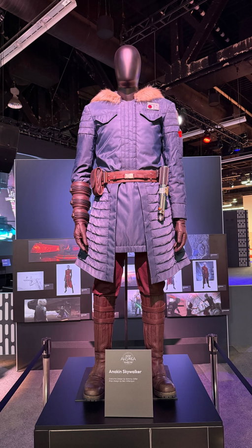 Anakin Skywalker’s screen used costume from Ahsoka season 2 at the @lucasfilm Pavilion at the 2026 @disneyd23 Ultimate Disney Fan Event!

#d23ultimatedisneyfanevent #d23expo #anakinskywalker #ahsokaseason2 #ahsoka