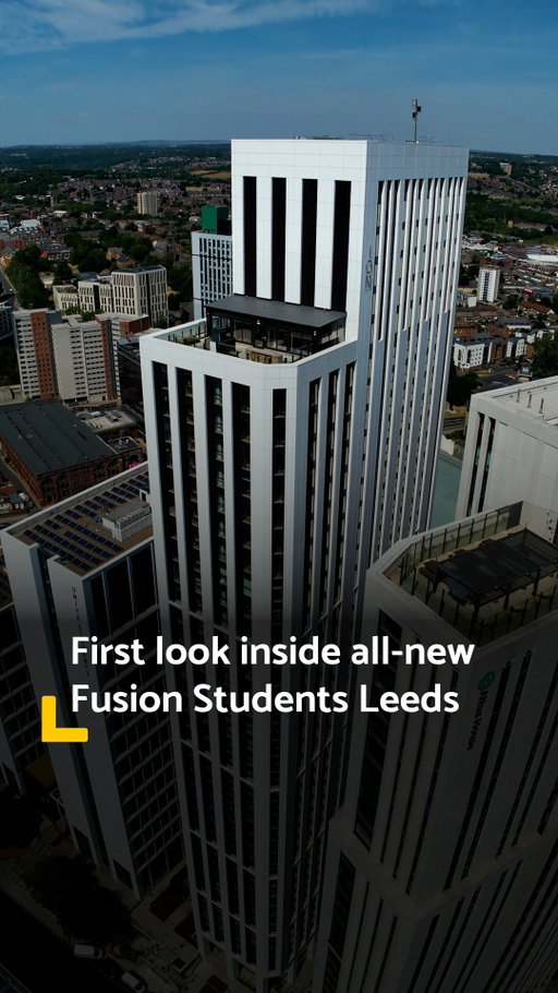 What it’s like to live inside the new tallest building in Leeds!

Fusion Students is now complete - and is the tallest student-only accommodation tower in the WORLD 😲🌍

Rooms are available to rent from September with in-person viewings available to book now - and a virtual tour is happening tomorrow (Saturday 15th August) at 10am! You can book both via the link in our bio 👆 

Fusion Leeds is filled with modern studio apartments and ensuite rooms, plus loads of amenities for residents - like a state-of-the-art gym, outdoor terrace, private dining room and so much more! 

All bills are included, plus your laundry is included for FREE - along with FREE counselling offered to students too 👏 

Plus, there are FREE weekly events!

Rooms are going fast so head to the link in our bio if you’re interested! 👆

@fusionstudentsuk 

#leeds #leedsstudents #uniofleeds #leedsbeckett #leedsuni