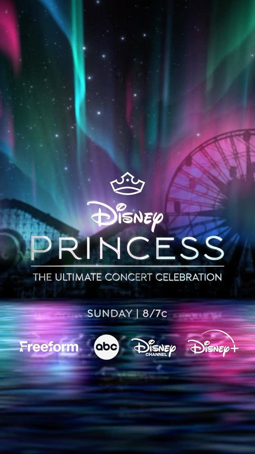 The biggest Disney Princess reunion is almost here! ✨ Experience a spectacular musical celebration by watching Disney Princess: The Ultimate Concert Celebration at @Disneyland Resort on Disney+ and ABC this Sunday.