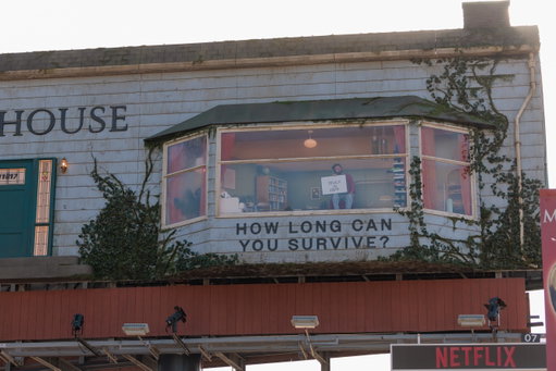 The role of a lifetime. A massive thank you to @netflix @weareextracredit & entire #TheLastHouse cast & crew for having me be The Man in the Billboard. This blew up more than we could have ever have thought. As an actor, opportunities are rare, world-famous opportunities are lightning in a bottle. I always knew I would be on a billboard one day, but had no idea it would be like this. Life’s funny that way.
I couldn’t be more grateful for the experience and how it will (and already has started to) change my life. Until the next one.