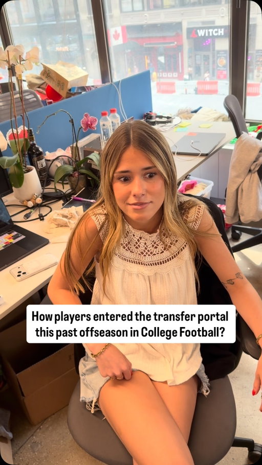 How players entered the transfer portal this past offseason in College Football?