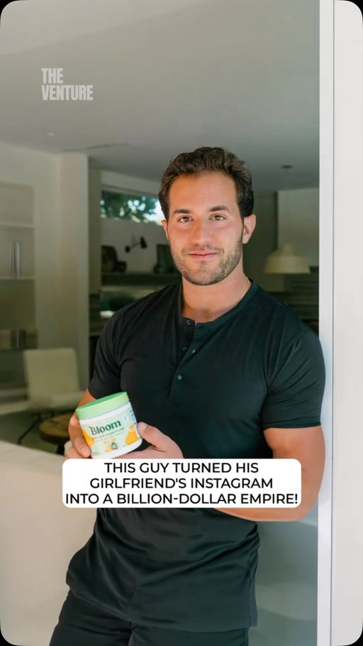 This guy turned his girlfriend’s Instagram into a billion-dollar empire!

In 2017, Greg LaVecchia is a college senior with a 2.5 GPA. 

His girlfriend Mari is 250 pounds, battling her mental health and numbing it with food and partying. 

So Greg steps in as her coach: drink a glass of water, go to the gym, small wins every day. 

Over the next year Mari loses 90 pounds, and Greg posts her transformation online. 

Within a year she has 1.5 million followers all asking the same thing: what supplements should I take?

Greg walks into a supplement store to find something to recommend, but everything on the shelf is built for men who want to get big. 

There’s nothing for a woman who just wants to feel good. So they spend a year in a lab building it themselves.

✓ Creates Bloom, a greens powder that tastes like a smoothie, in a pastel green bottle

✓ Has Mari post it on TikTok, where it explodes

✓ Lands on Target shelves nationwide

✓ Becomes the best-selling supplement in the entire aisle

2.5 GPA and a girlfriend at rock bottom → coaches her to lose 90 pounds → 1.5 million followers asking what to take → nothing on the shelf for them → builds it themselves → one TikTok explodes → $175 million a year and closing in on a billion.

Sometimes the product is the thing your own audience keeps asking you for.

#Business #Bloom #Supplements #Success #Entrepreneur