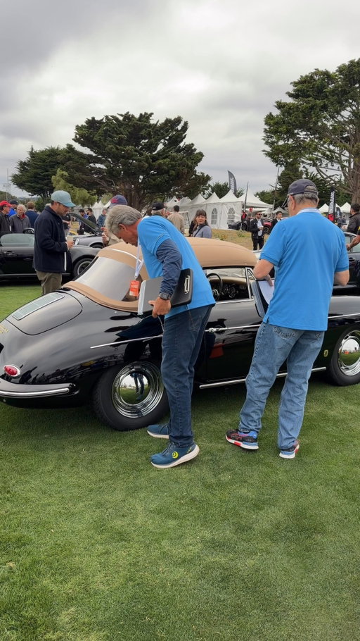 After months of work it's time for our 1960 Porsche 356B Cabriolet getting its turn under the microscope at Werks Reunion.

#PorscheChallenge26 #PorscheClassic #Porsche356 #Porsche356B #PorscheRestoration #WerksReunion #MontereyCarWeek #PorscheBend