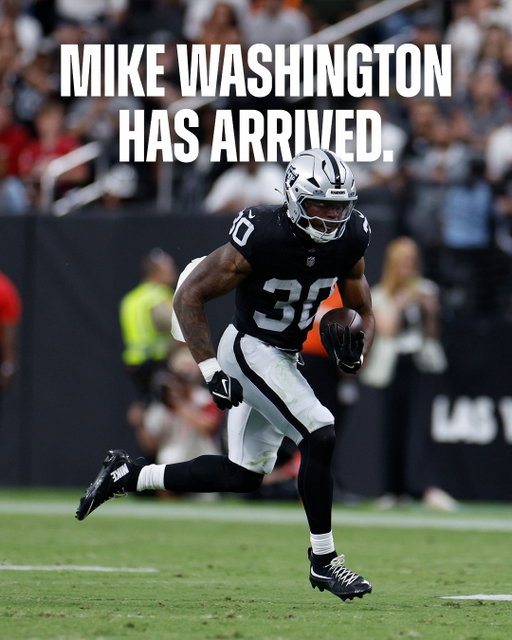 Wanna be like Mike. 

📺 NFL+ | #RaiderNation