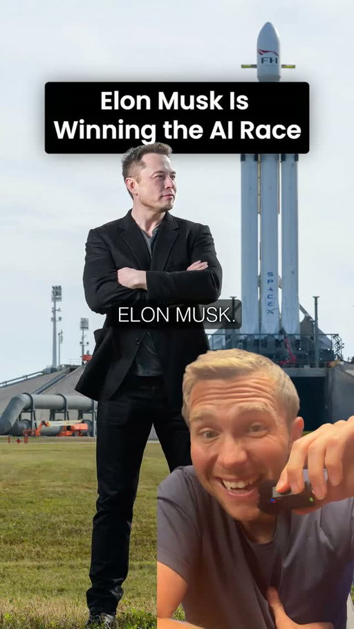 Six months ago, Elon Musk looked behind in AI. Now he is building across models, distribution, compute, chips and energy.⁠
⁠
Could this full-stack strategy put him ahead?⁠
⁠
Let’s talk about it.⁠
⁠
#ElonMusk #AI #Grok