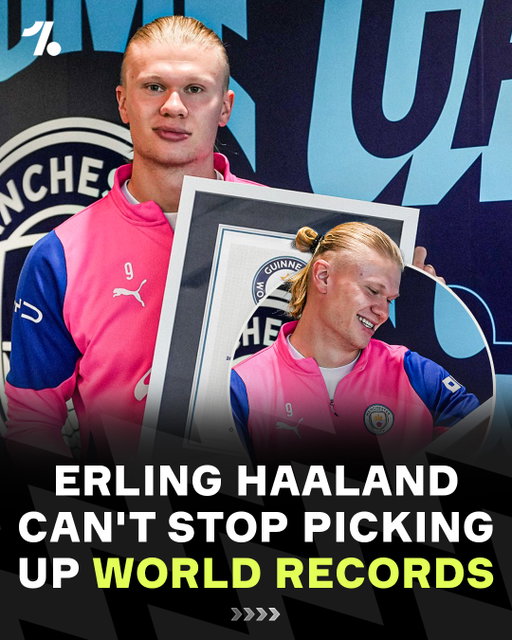 Erling Haaland has FOUR Guinness World Records to his name 🤯🏆

And at just 26 years old, there could be plenty more to come… 🇳🇴👀

📸 @guinnessworldrecords