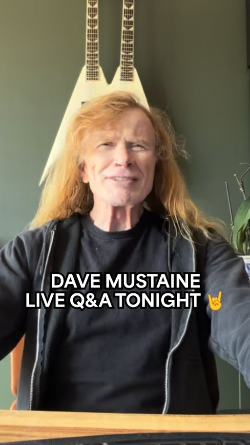 TONIGHT 🤘 @DaveMustaine goes LIVE on @talkshoplive at 7 PM ET for a special Q&A about his new memoir, “In My Darkest Hour.”

Hear Dave share the stories behind the book, ask him your questions LIVE and pre-order your copy with an autographed bookplate.

📺 Can’t tune in live? Watch the full conversation anytime on-demand.