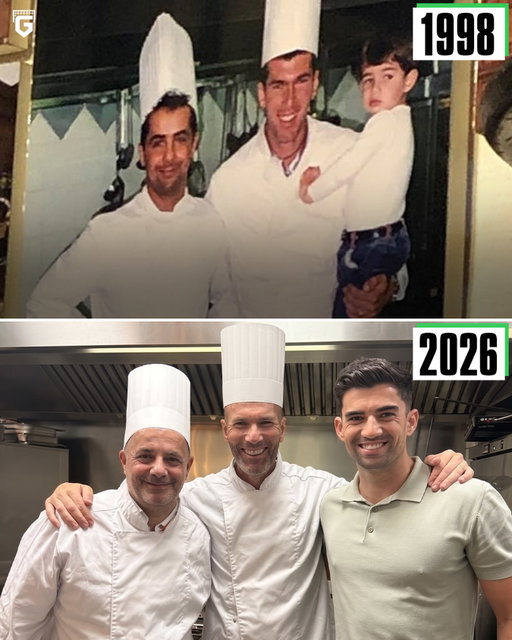 Back in 1998, Zidane was a regular at Falvo’s restaurant and became such a fan of his food that he helped bring the Italian chef into the France national team setup. 👨‍🍳

Falvo went on to spend 8 years with Les Bleus, working through World Cup 1998, Euro 2000, World Cup 2002, and Euro 2004. 🇫🇷

Years later, with Zidane now in charge of France, he has brought Falvo back onto his staff. 🔄