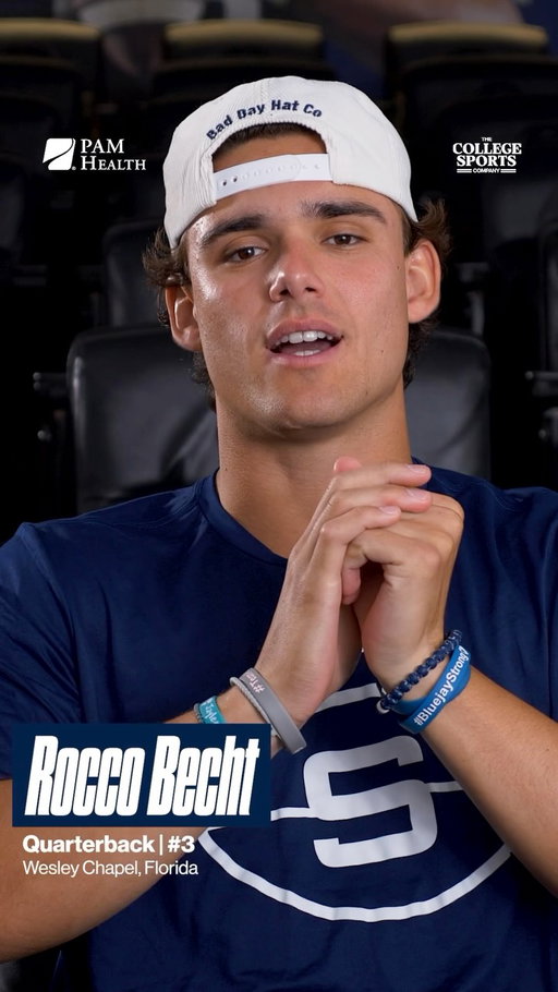 Get to know: ROCCO BECHT 🔥

Penn State QB @rocco_becht3 joined us to deep-dive into…

▫️Growing up in Wesley Chapel, Florida

▫️Watching his father play in the NFL

▫️How he knew that Penn State was the place for him to be at 🏠

… and MORE👀

Presented by @pamhealthhospitals 

👉 LinkTree in Bio for Full Episode on All Platforms
•
•
•
•
#WeAre #WeArePennState #PennState #NittanyLions #CFB
