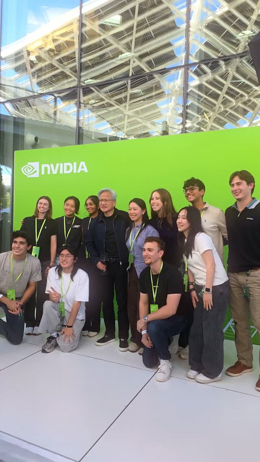 This summer, NVIDIA interns brought their curiosity, creativity and energy to teams across the company - learning, building and helping shape what’s next.
ㅤ
To our 2026 interns: thank you for spending your summer with us. 💚