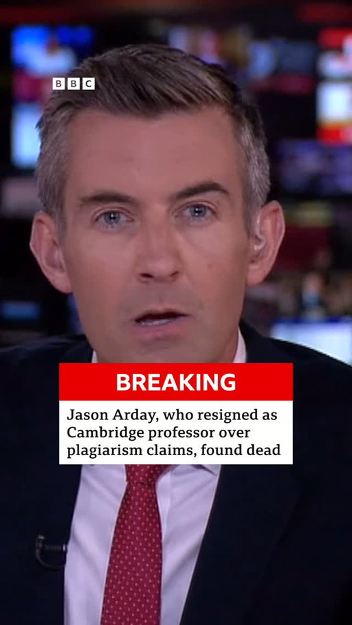 Jason Arday, who resigned from Cambridge University of Cambridge over plagiarism claims, has been found dead.
 
The 41-year-old was found "unresponsive" at an address in Battersea, south London, on Friday afternoon, emergency services said.
 
Tap the link in @BBCNews's bio to read more.
 
#BBCNews
