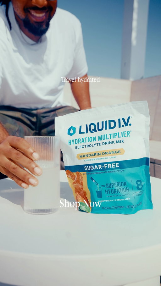@LiquidIV travel day essential, no skips #LiquidIVPartner💧✈️