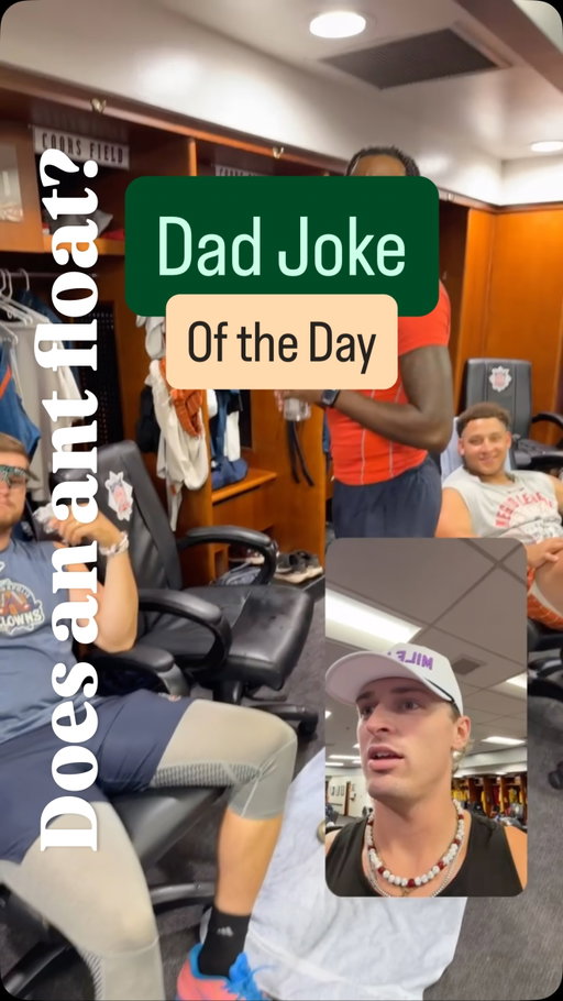 It’s really self explanatory tbh. 

Comment your favorite dad joke to be used in the next video!

#dadjokes #dadjokeoftheday #funny #buoyant #float