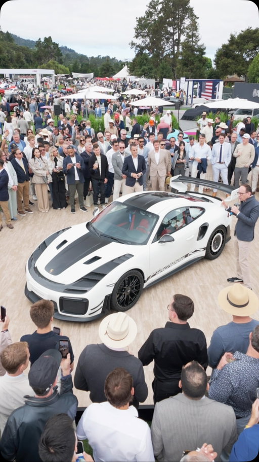 Unveiled today at The Quail, the one off Porsche 911 GT2 Flachbau RS was created through Porsche Sonderwunsch. Its slantnose bodywork draws directly from the 935 “Moby Dick,” bringing one of Porsche’s most recognizable racing derived designs to the 991 generation GT2 RS and its 700 hp twin turbo flat six.

#PorscheDelaware #Porsche #Porsche911 #GT2RS #CarWeek
