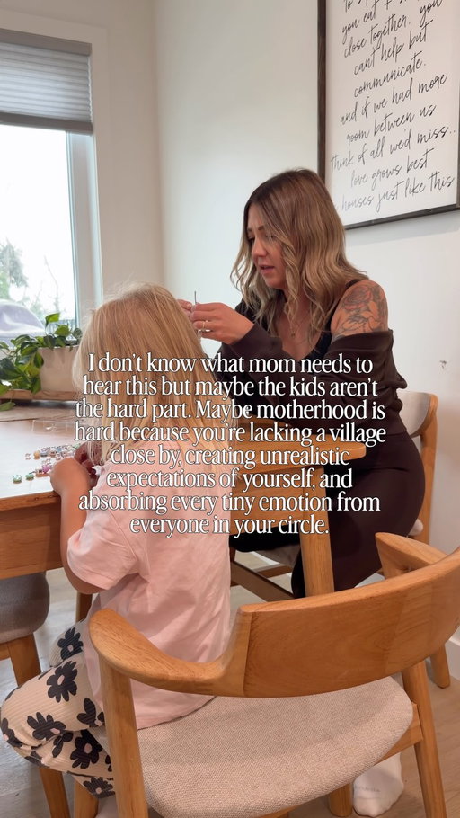 And maybe just maybe,
You don’t need to be a “better” mom, maybe you just need to be a supported one xx🤍

#canadianmom #toddlermom #relatablemomcontent