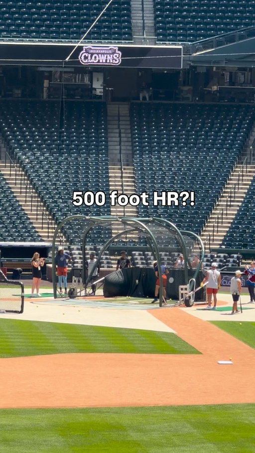You think this went over 500ft?

#baseball #hitting #homerun #denver
