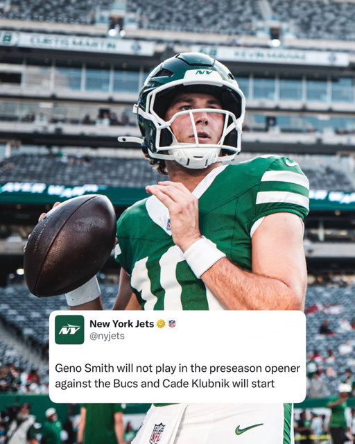 An update on the QB position for the preseason opener