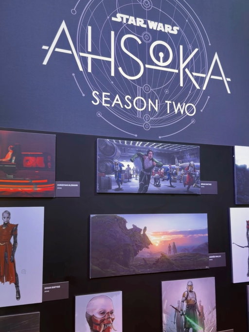 Ahsoka Season 2 Concept Art in the @lucasfilm Pavilion at @disneyd23 Ultimate Disney Fan Event! 

#ahsoka #ahsokaseason2 #d23 #d23expo #starwars