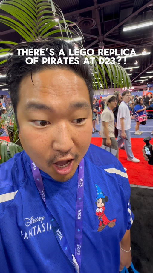 🚨 THE AMBIANCE, LEGO & LOCOMOTION!!!! A SIGHT TO SEE 🏴‍☠️ @DISNEYD23 🚨 

#D23 #PIRATESOFTHECARRIBEAN #PIRATES #LEGO