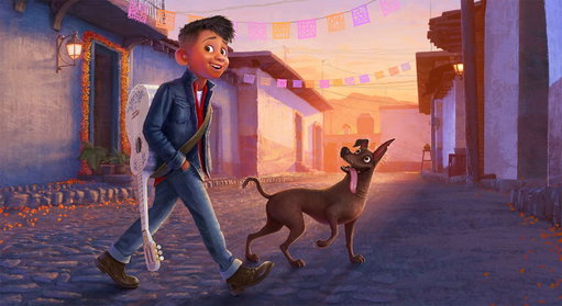 We are officially returning to the Land of the Dead in 2029 with Coco 2! Check out Miguel in the new concept art revealed at #D23.