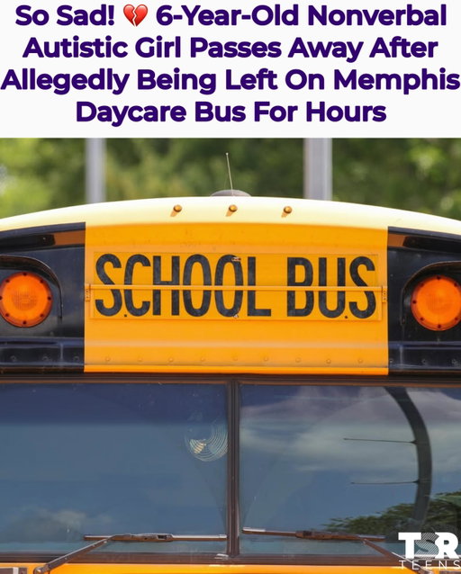 TSR Staff Lawrencia!@lawrencia.cg
_____________________________________
Heartbreaking! 💔 A Memphis father says his 6-year-old daughter, Winter, passed away after she was allegedly left on a daycare bus Thursday.
_____________________________________
#BryanJones said his daughter, who was non-verbal and autistic, rode a Kid University daycare bus to and from Macon-Hall Elementary. He says Winter was not taken off the bus Thursday morning and was later found with an internal body temperature of 109 degrees.
_____________________________________
Memphis Police said officers responded around 3:23 p.m. to Walnut Knoll, where a young girl was found needing medical attention. She was taken to the hospital in critical condition, where she was later pronounced deceased.
_____________________________________
The bus was later seen outside Kid University daycare as authorities investigated. Memphis-Shelby County Schools said it is aware of the incident and looking into what happened.
_____________________________________
Temperatures in Memphis were expected to reach 99 degrees that day. (📸: @gettyimages) ✍🏽: #TSRStaffLG #TSRStaffKH